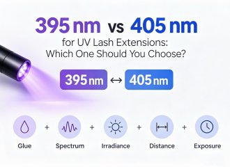 395 nm vs 405 nm for UV Lash Adhesive